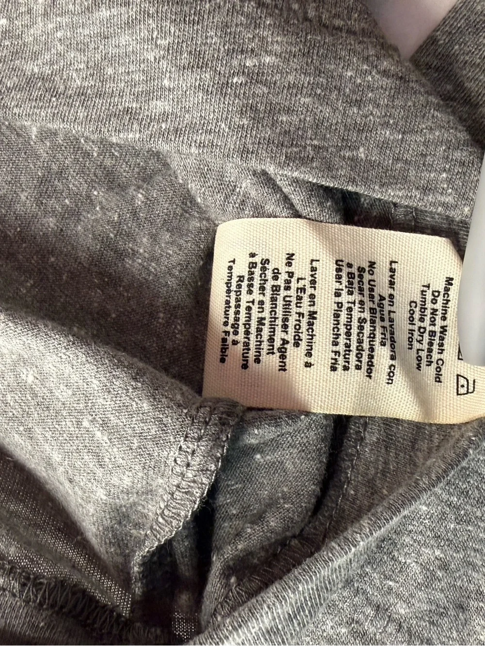 UGG Pajama Soft Sleepwear Mens XL Long Sleeve Heather Gray Pullover Shirt EUC
